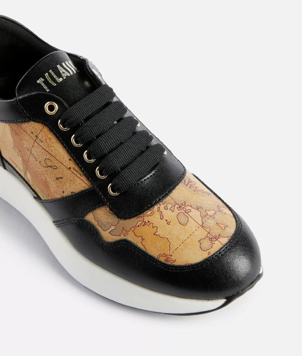 Alviero martini 1a classe Running in pelle liscia con dettagli Geo Classic Nere Latest fashion