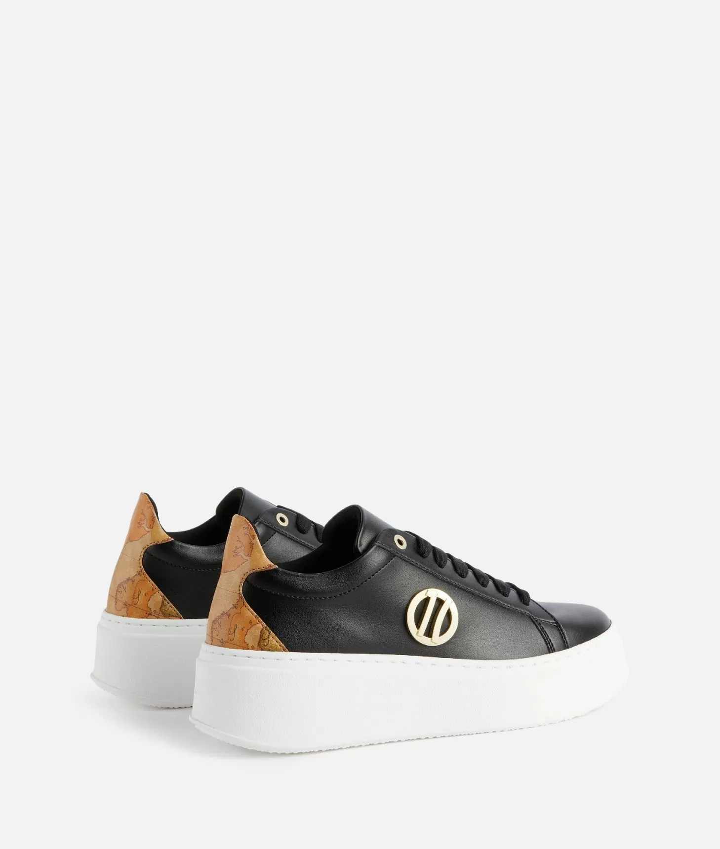 Alviero martini 1a classe Sneakers zeppate in eco nappa con dettaglio 1C Nere Bestseller