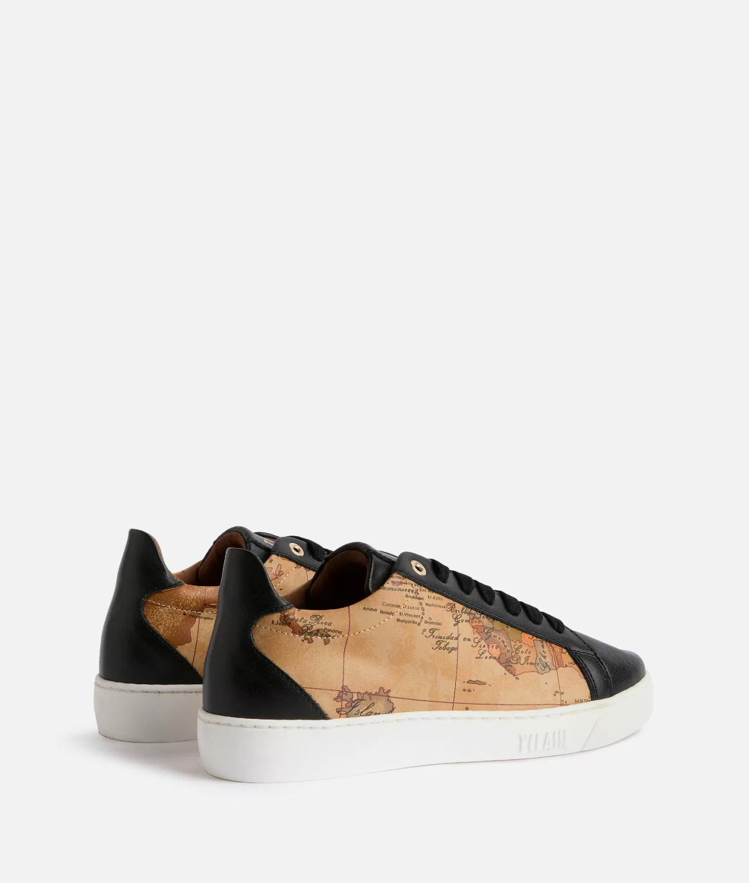 Alviero martini 1a classe Sneakers in pelle liscia ed eco nappa Geo Classic Nere Ultimo giorno