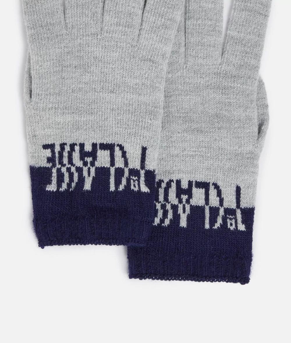 Alviero martini 1a classe Guanti bicolor con logo 1ᴬ Classe Blu Zaffiro Vendita Economica