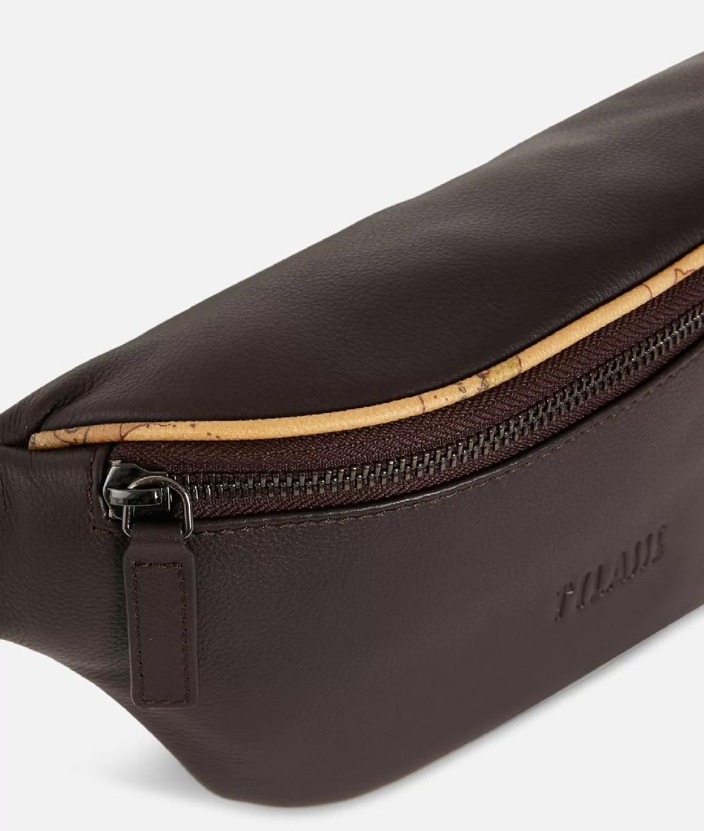 Alviero martini 1a classe Belt bag in pelle marrone Qualità