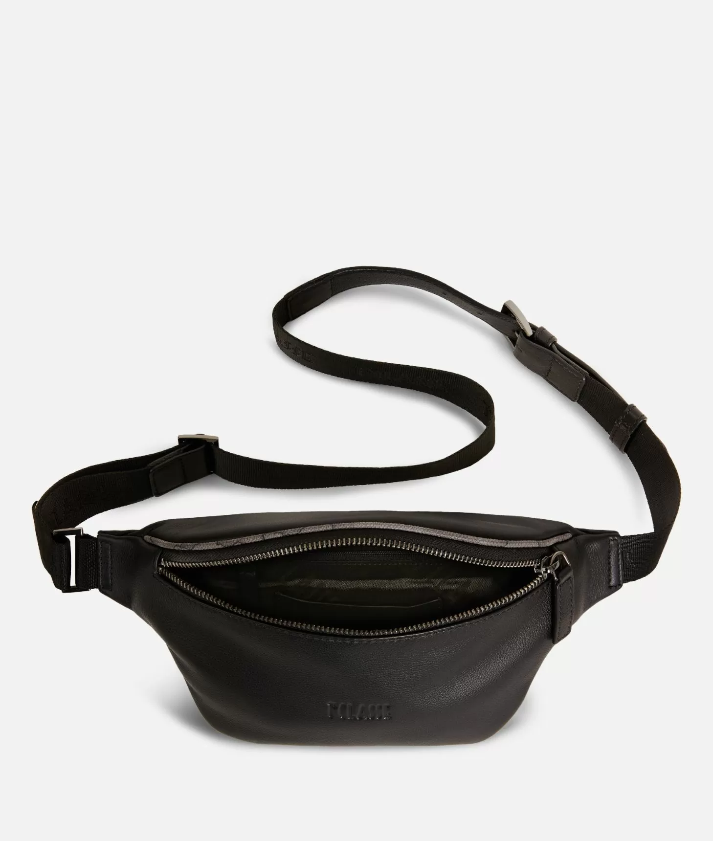 Alviero martini 1a classe Belt bag in pelle nera Vendita