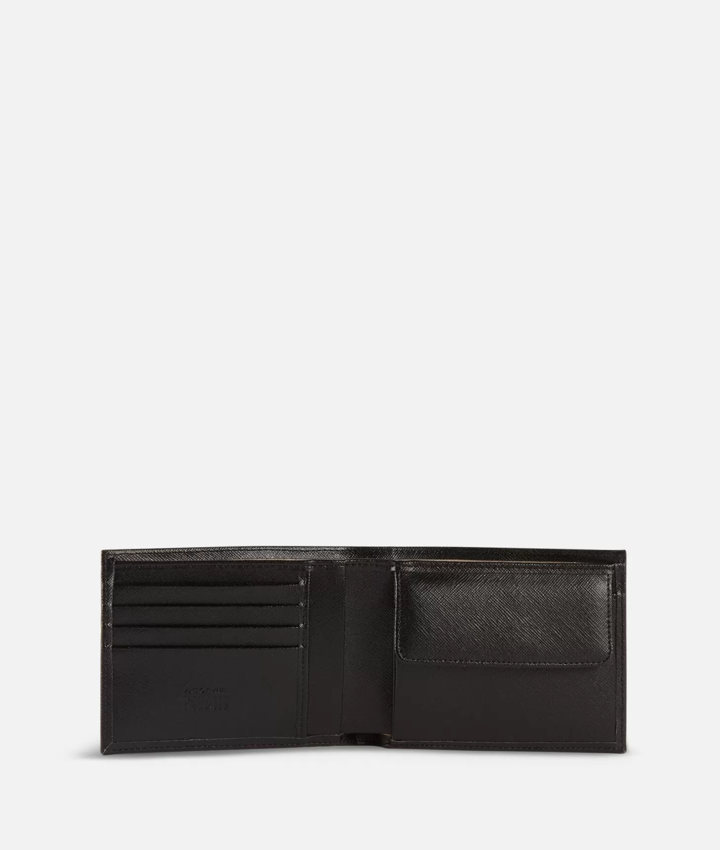 Alviero martini 1a classe Geo Black portafoglio da uomo nero Saldi Di Fabbrica