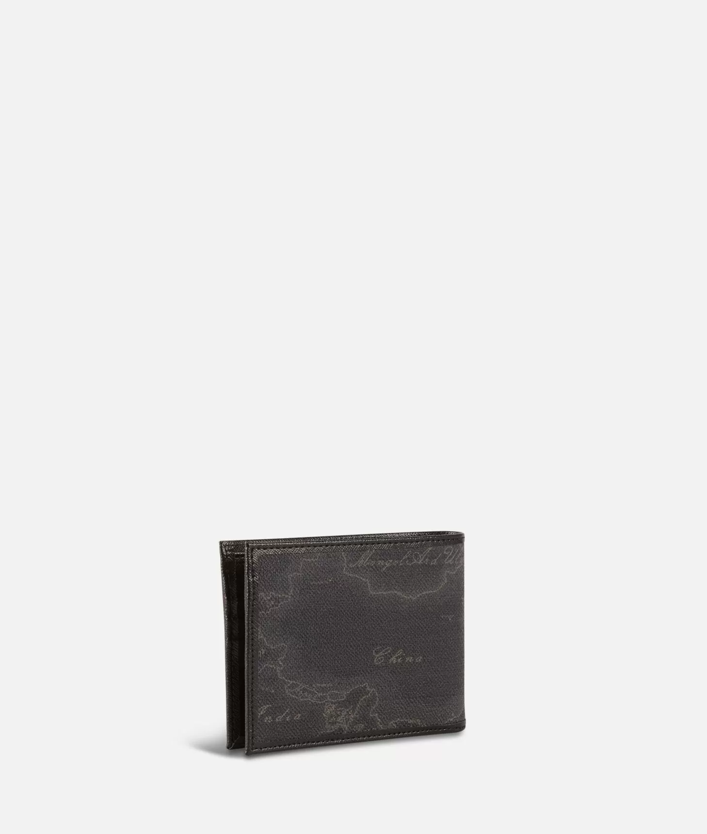Alviero martini 1a classe Geo Black portafoglio da uomo nero Saldi Di Fabbrica