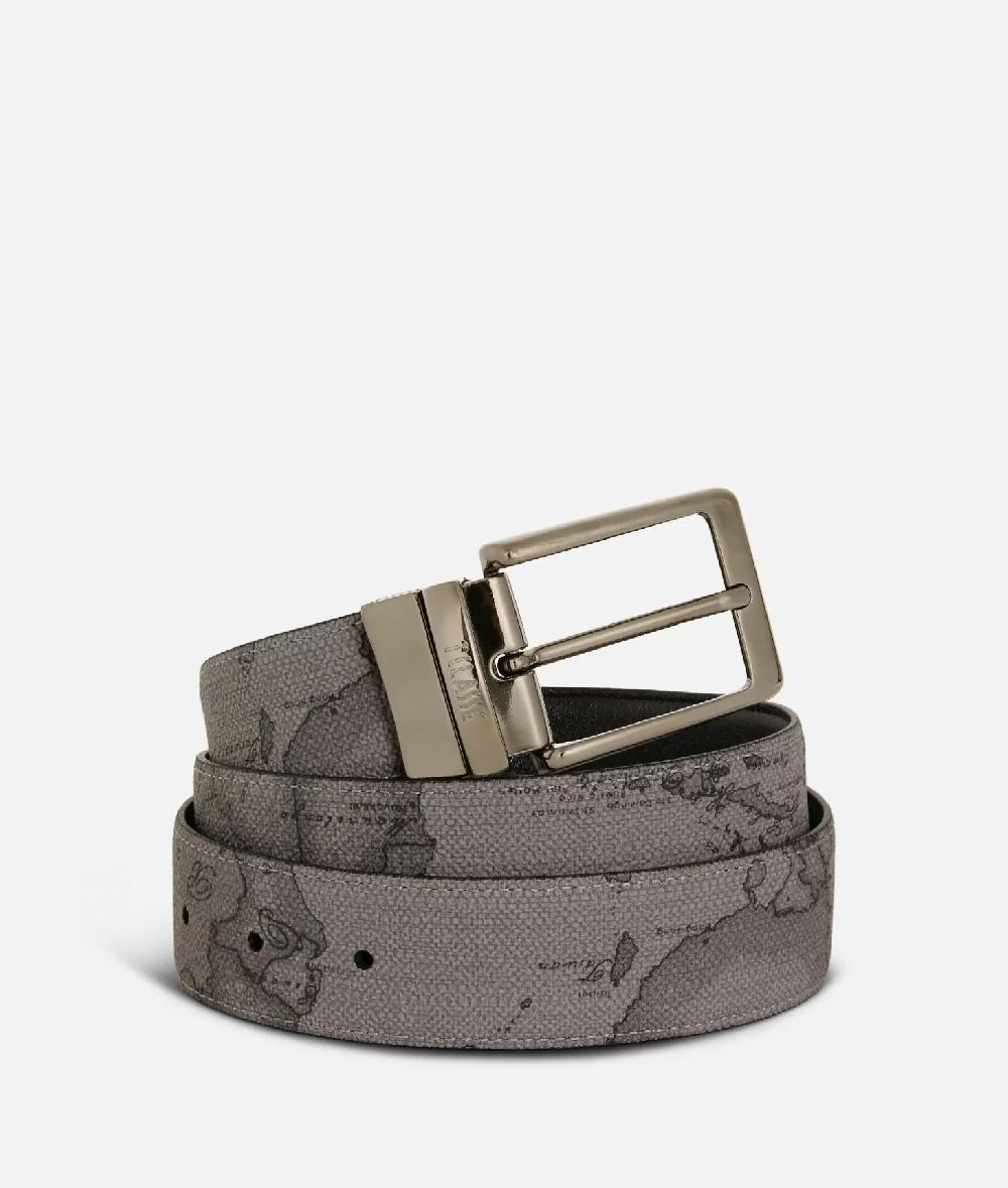 Alviero martini 1a classe Cintura uomo in pelle Grigia ACQUISTA ORA